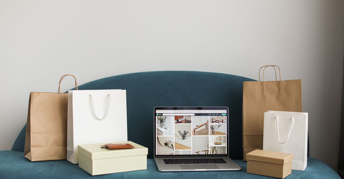 Tienda online con carrito de compras digital y métricas de ventas